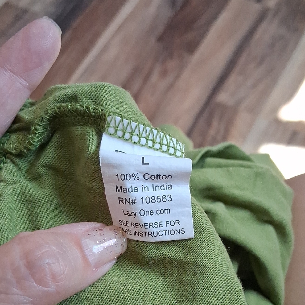 Lazy One Olive Green Men's Boxers - Picture 2 of 4